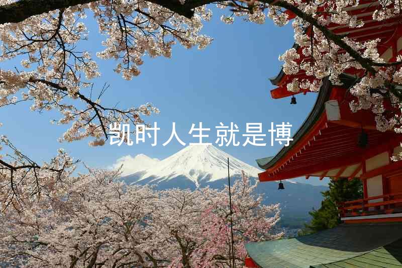 凯时人生就是博